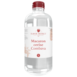 Macaron Cerise Combava - Arôme complexe